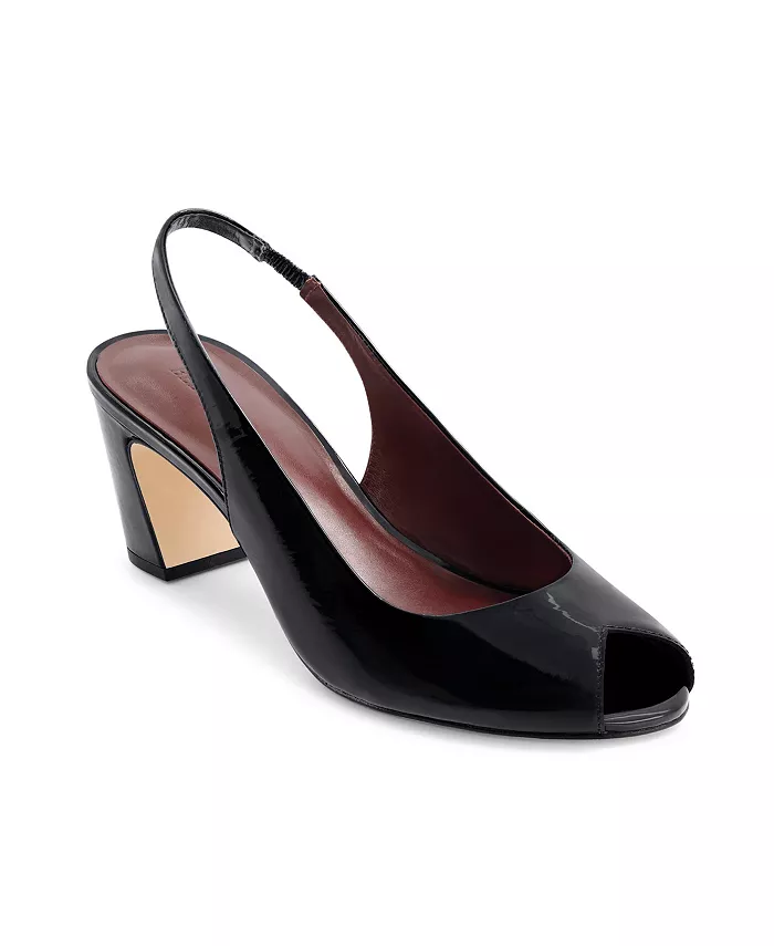 Бернардо Аделл Туфли-лодочки с открытым мысом Bernardo Footwear, черный — фото 3