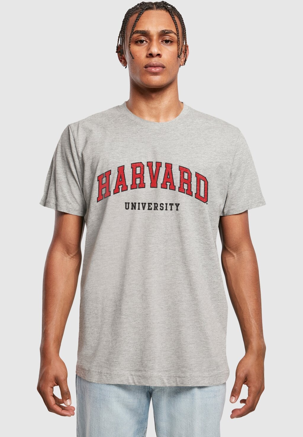 

Футболка с принтом HARVARD UNIVERSITY SCRIPT Merchcode, цвет heather grey