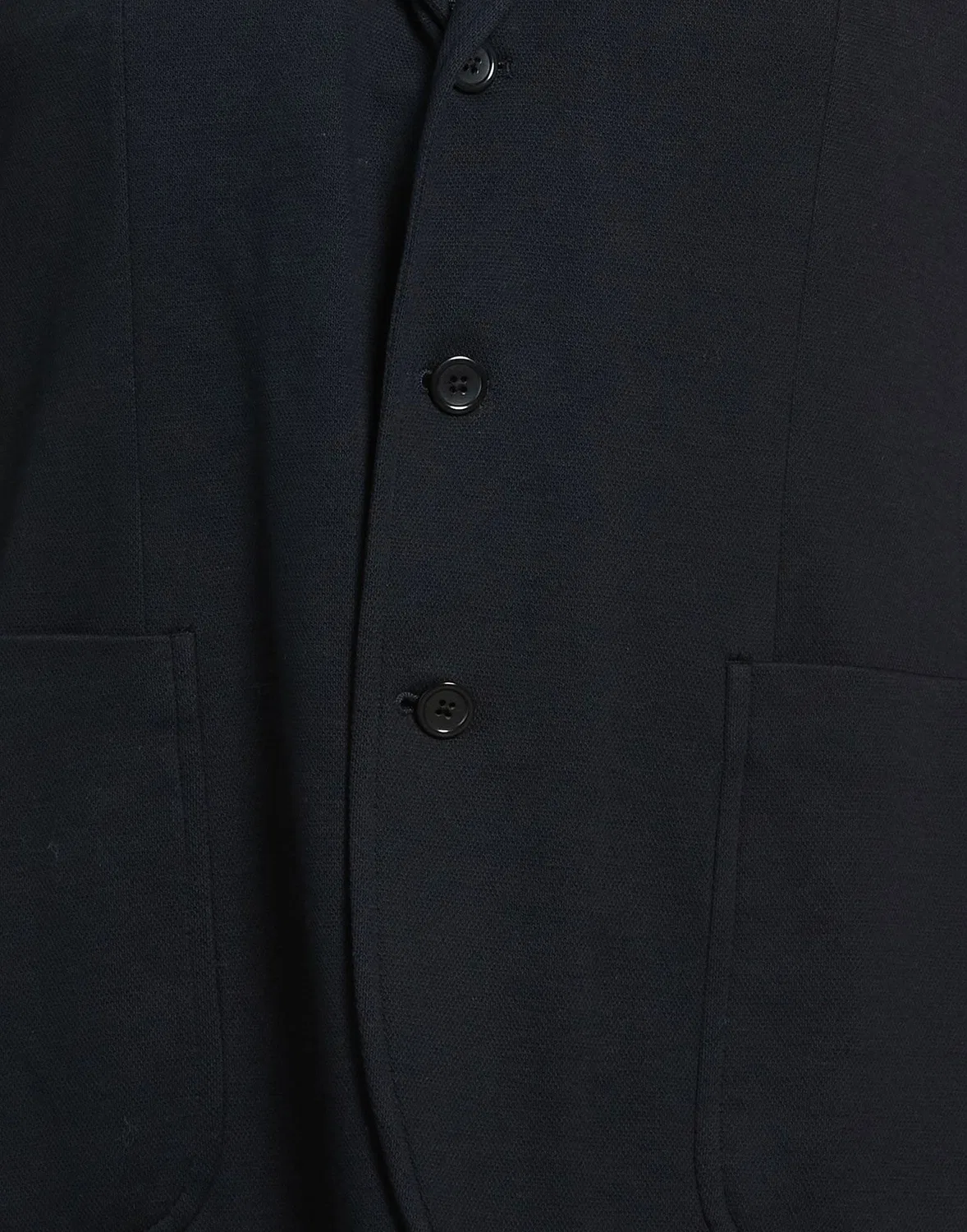 Блейзер однобортный пике POLO RALPH LAUREN черный — фото 4