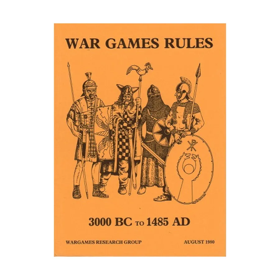 

Правила военных игр с 3000 г. до н.э. по 1485 г. н.э. (6-е издание), War Games Rules (Wargames Research Group)