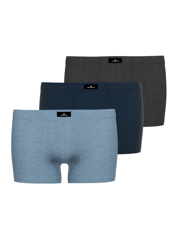 

Götzburg Трусы, комплект из 3 штук, расцветка «синий-темно-меланж»