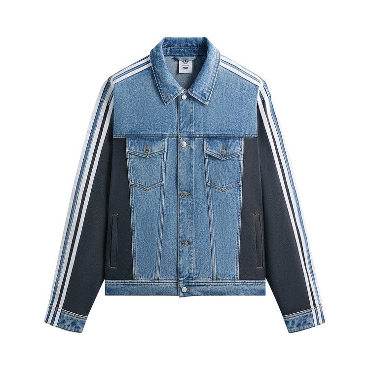 

Куртка Kith For Adidas Football Denim Jacket, Blue