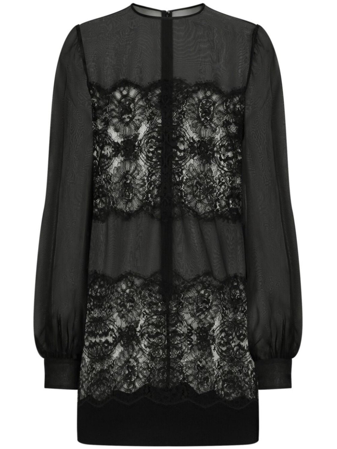 

Dolce & Gabbana платье из органзы, черный