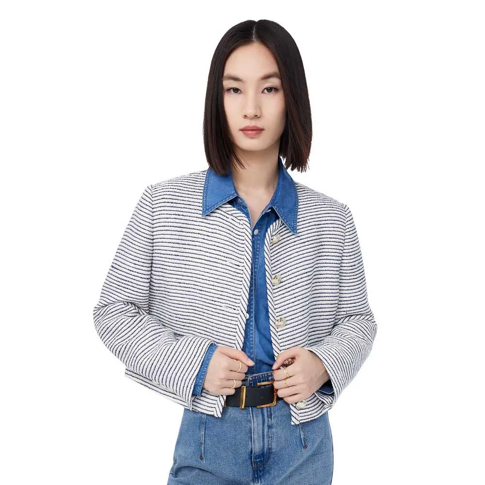 

Куртка Lily Business Fasion Striped, белый