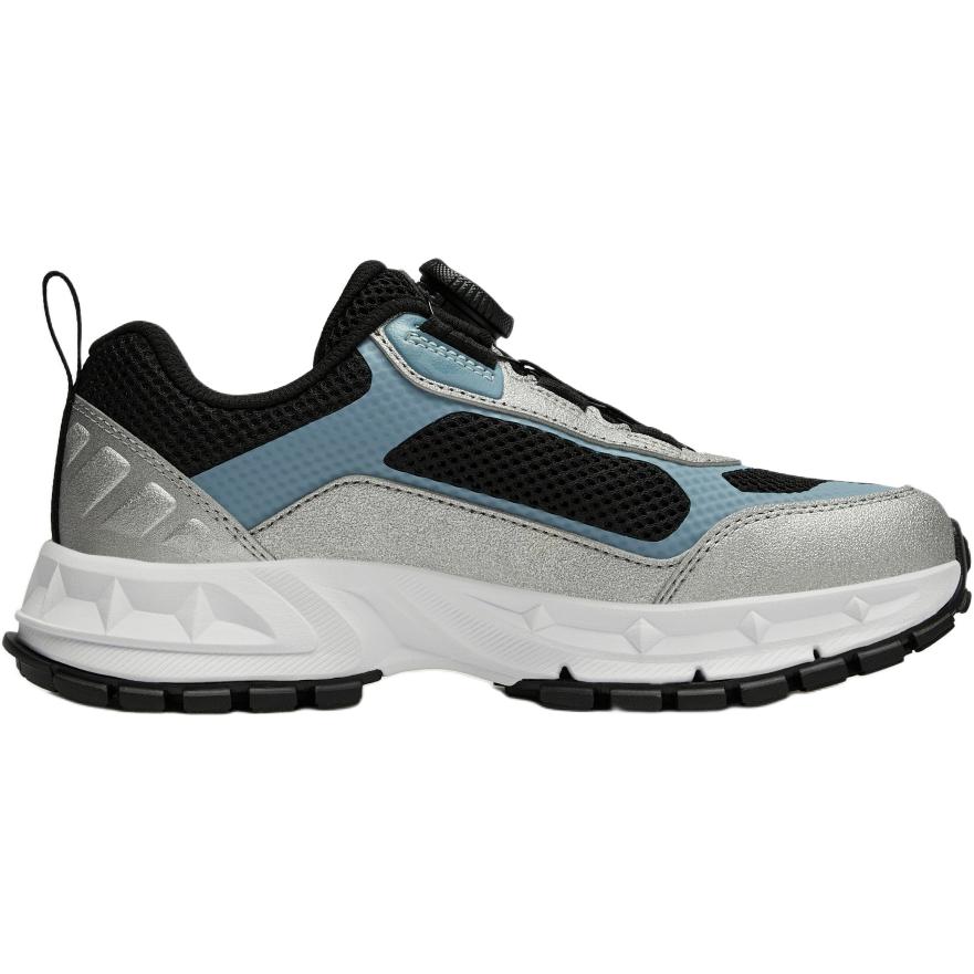 FILA KIDS Легкие амортизационные Performance FPH кроссовки Low top для детей на открытом воздухе Black/Space Silver — фото 3