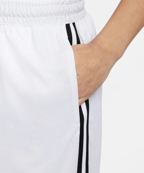 Мужские шорты Nike DF DNA 8 Inch белые черные — фото 3
