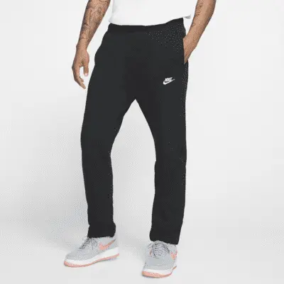 

Брюки Nike Sportswear Club Fleece, черный/белый