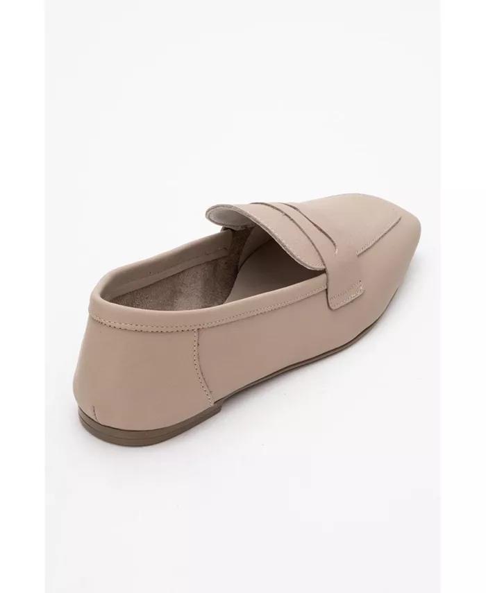 Мокасины Morne из замши и кожи Forever & Always Shoes, коричневый/бежевый — фото 2