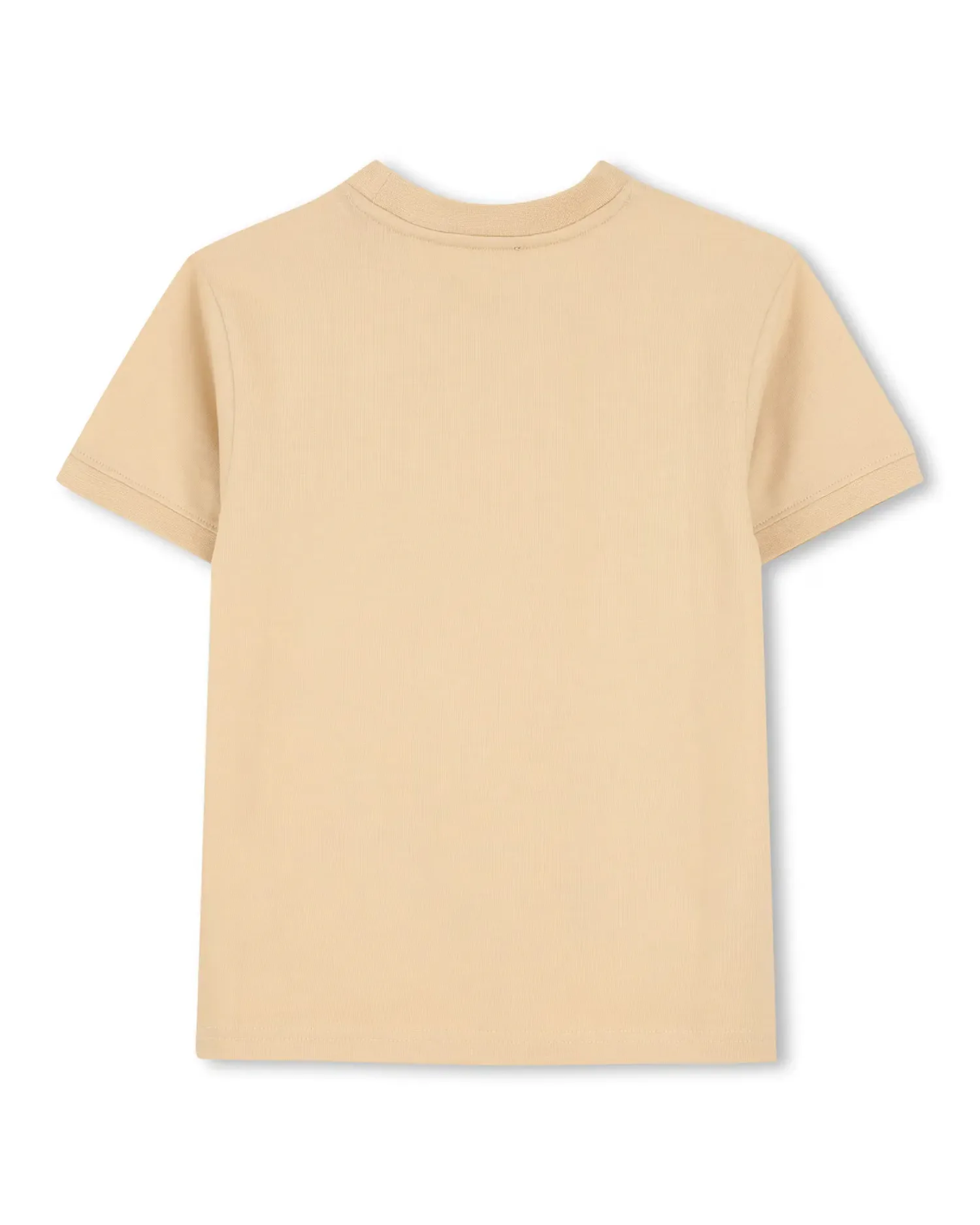 Унисекс футболка из гладкого хлопка DKNY, Natural — фото 3