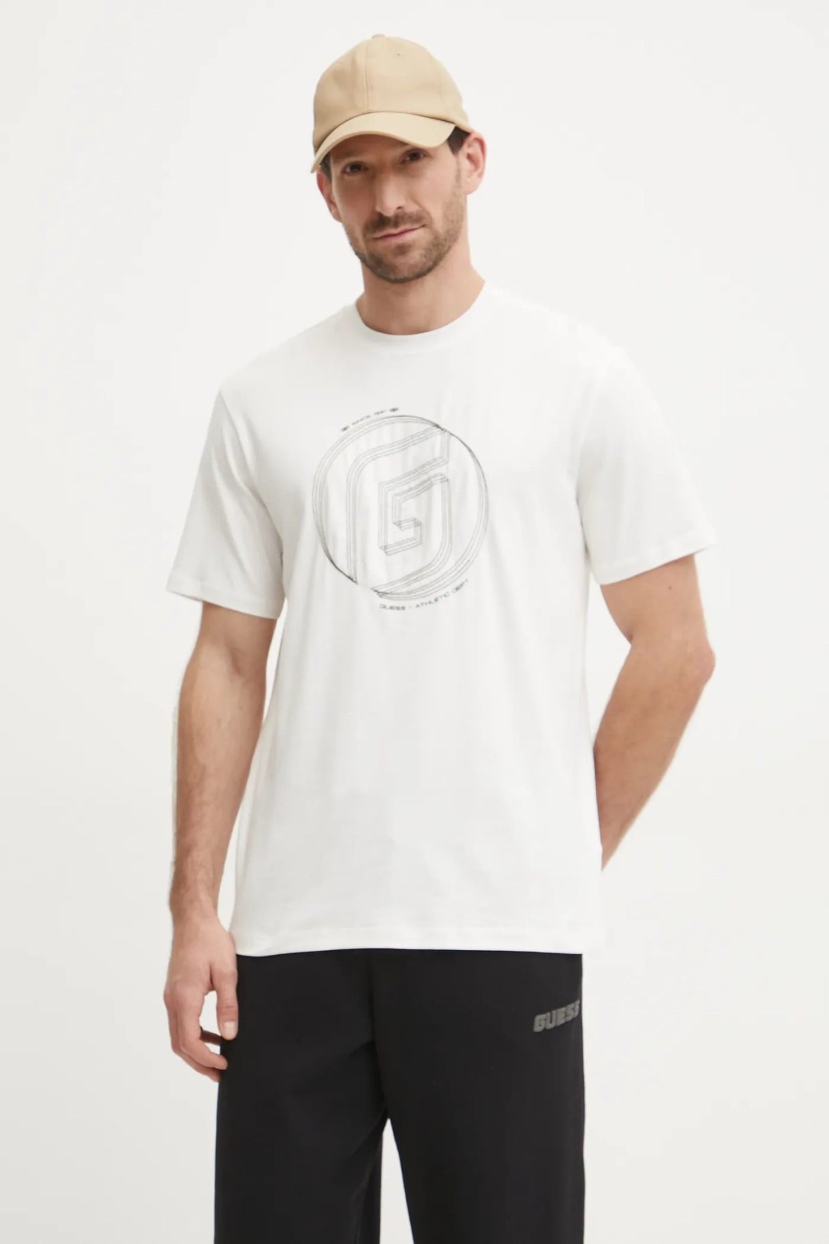 

КЕФКА футболка Guess, бежевый