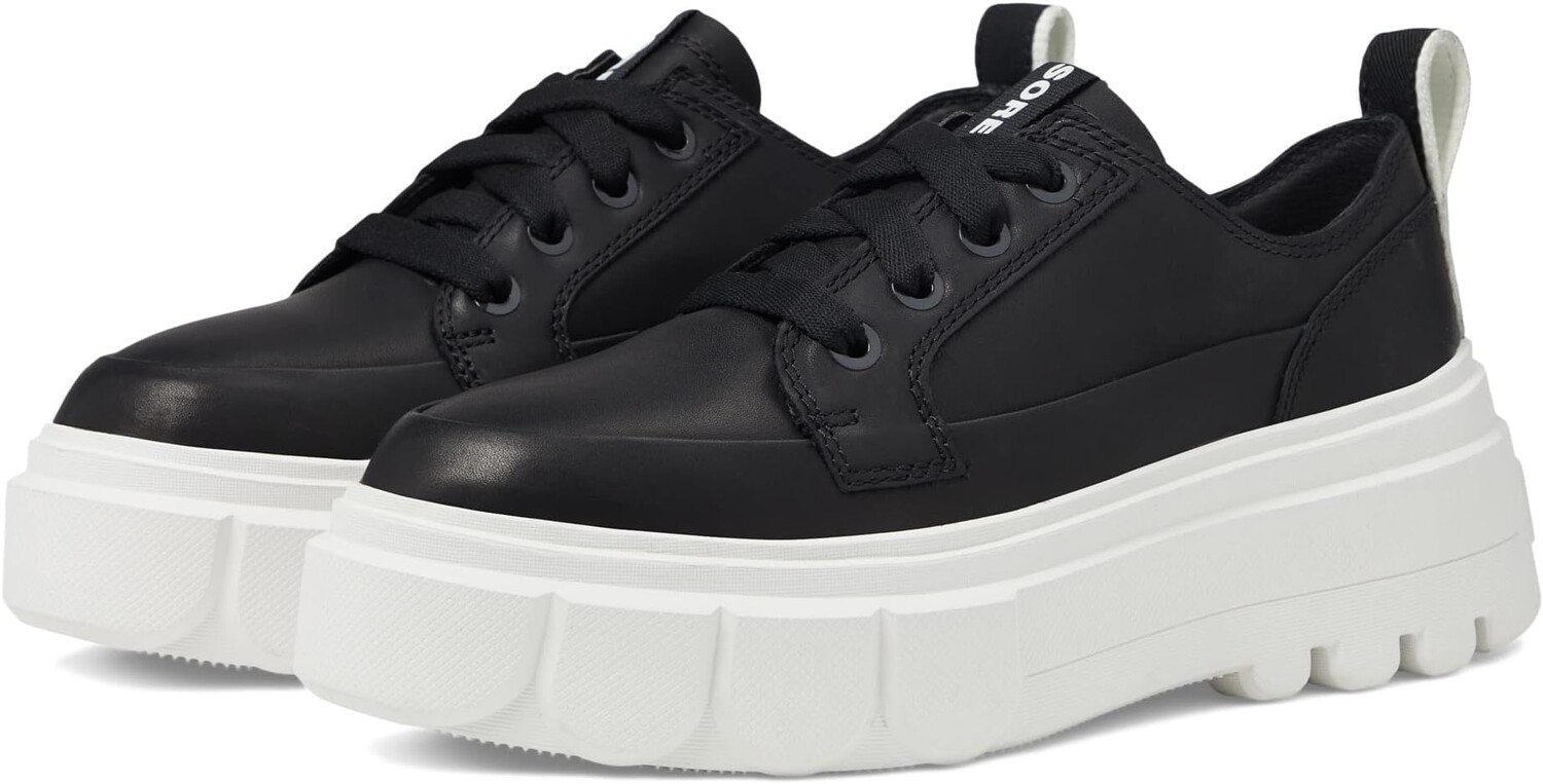 

Кроссовки SOREL CaribouX Shoe WP, цвет Black/Sea Salt