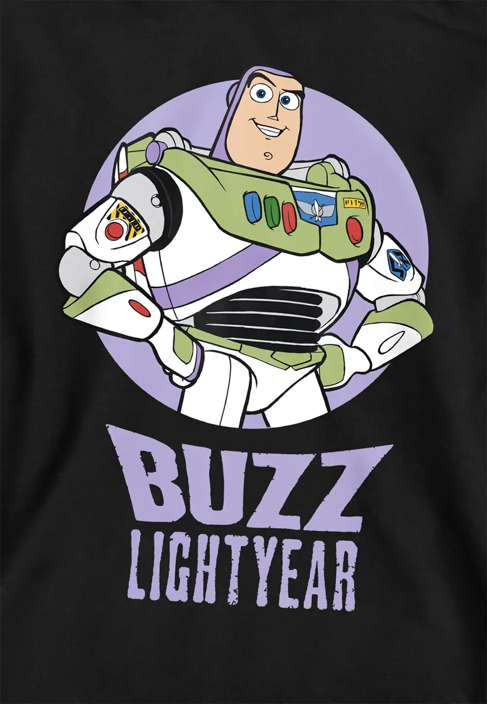 Детская худи Toy Story Buzz, Disney, черный — фото 2