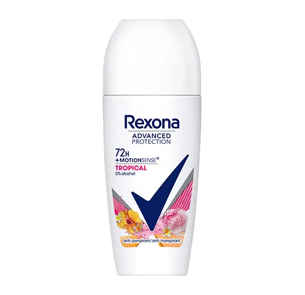 

Шариковый дезодорант-антиперспирант Tropical Rexona, 50 ml