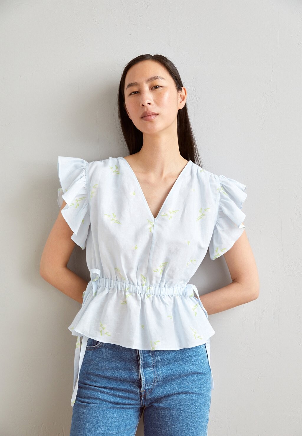 

Блузка Marks & Spencer, синий