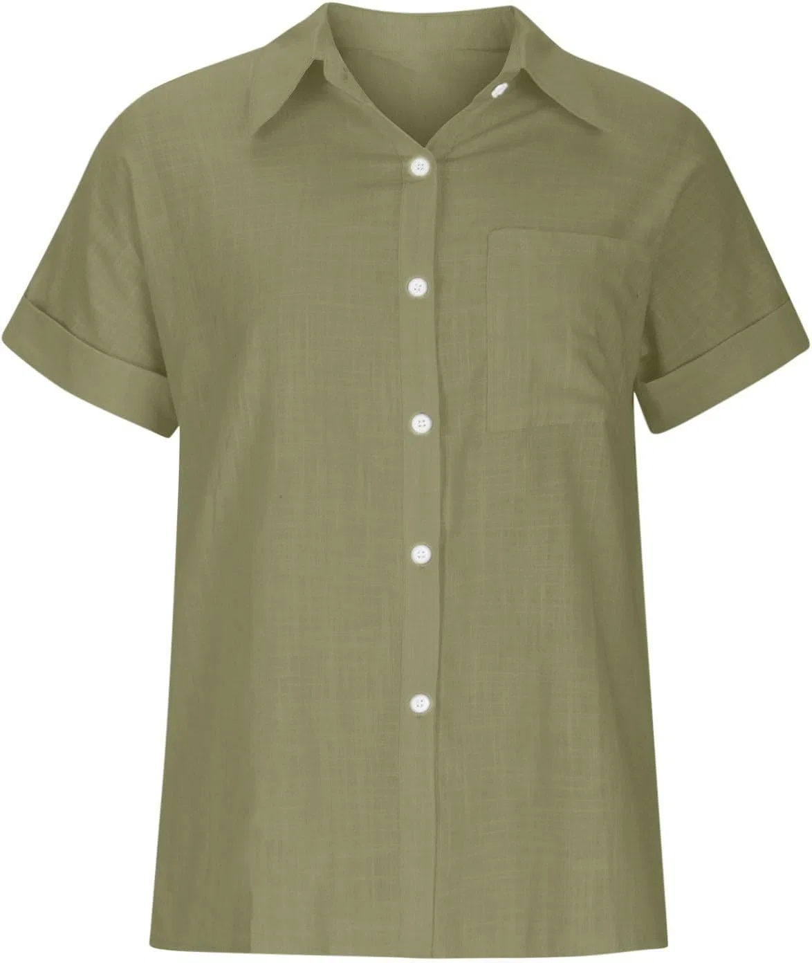 Топ для активного отдыха, льняной, бренд Generic, цвет 03-army Green — фото 3