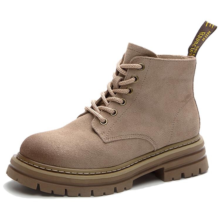 

Ботинки Martin Boot женские Jietegongyang, цвет Earth Yellow