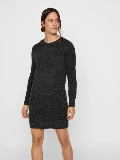 

Трикотажное платье Vero Moda "VMDOFFY", в крапинку, черный