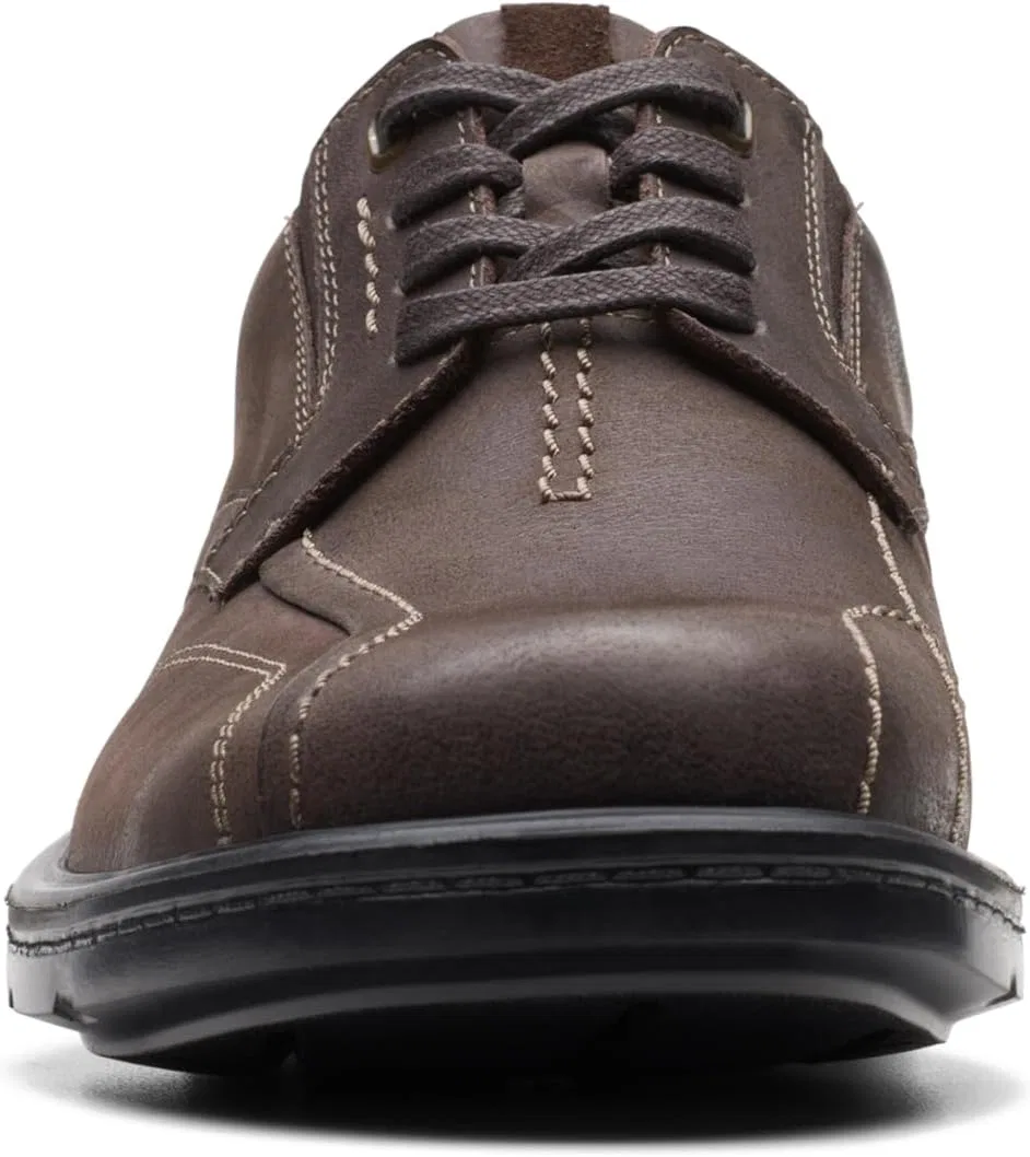 Мужские оксфорды Clarks Gessler Lace, Dark Brown — фото 4