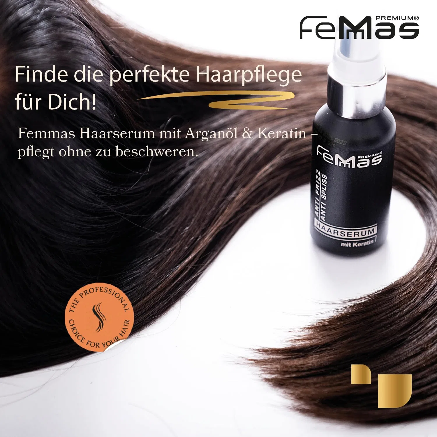 Сыворотка для волос с аргановым маслом и кератином Femmas Femmas — фото 2
