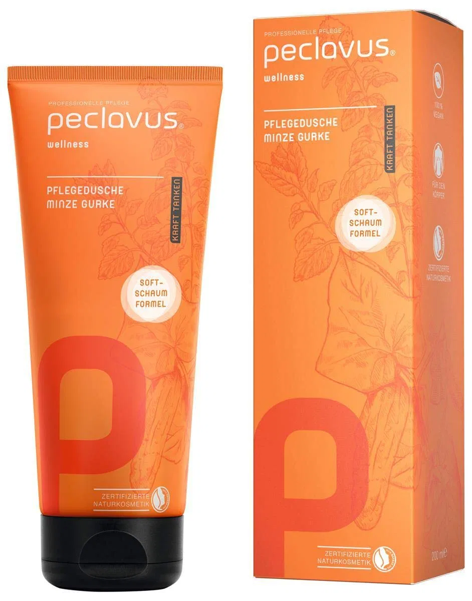 Гель для душа PECLAVUS Wellness Мята и Огурец, 200 мл Peclavus — фото 2