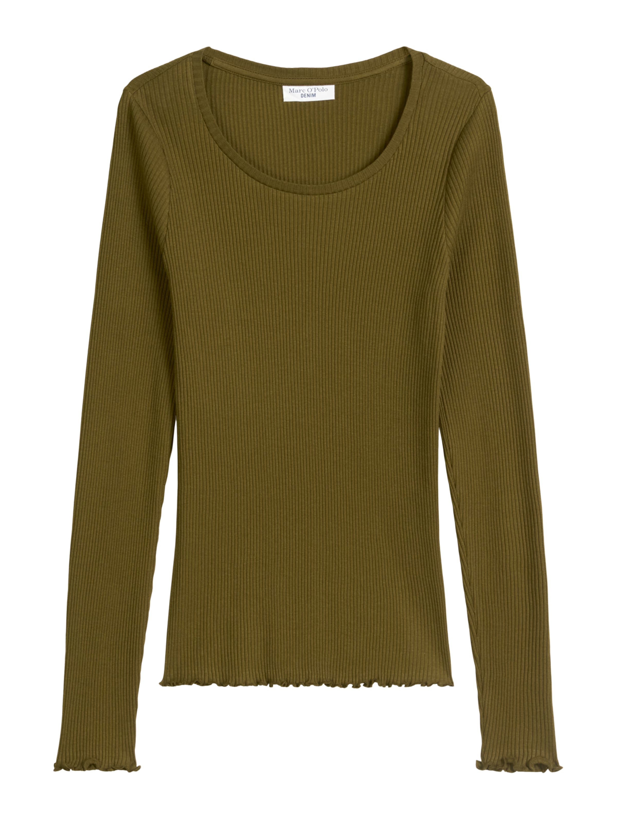 

Marc O'Polo DENIM Лонгслив в оливковом цвете