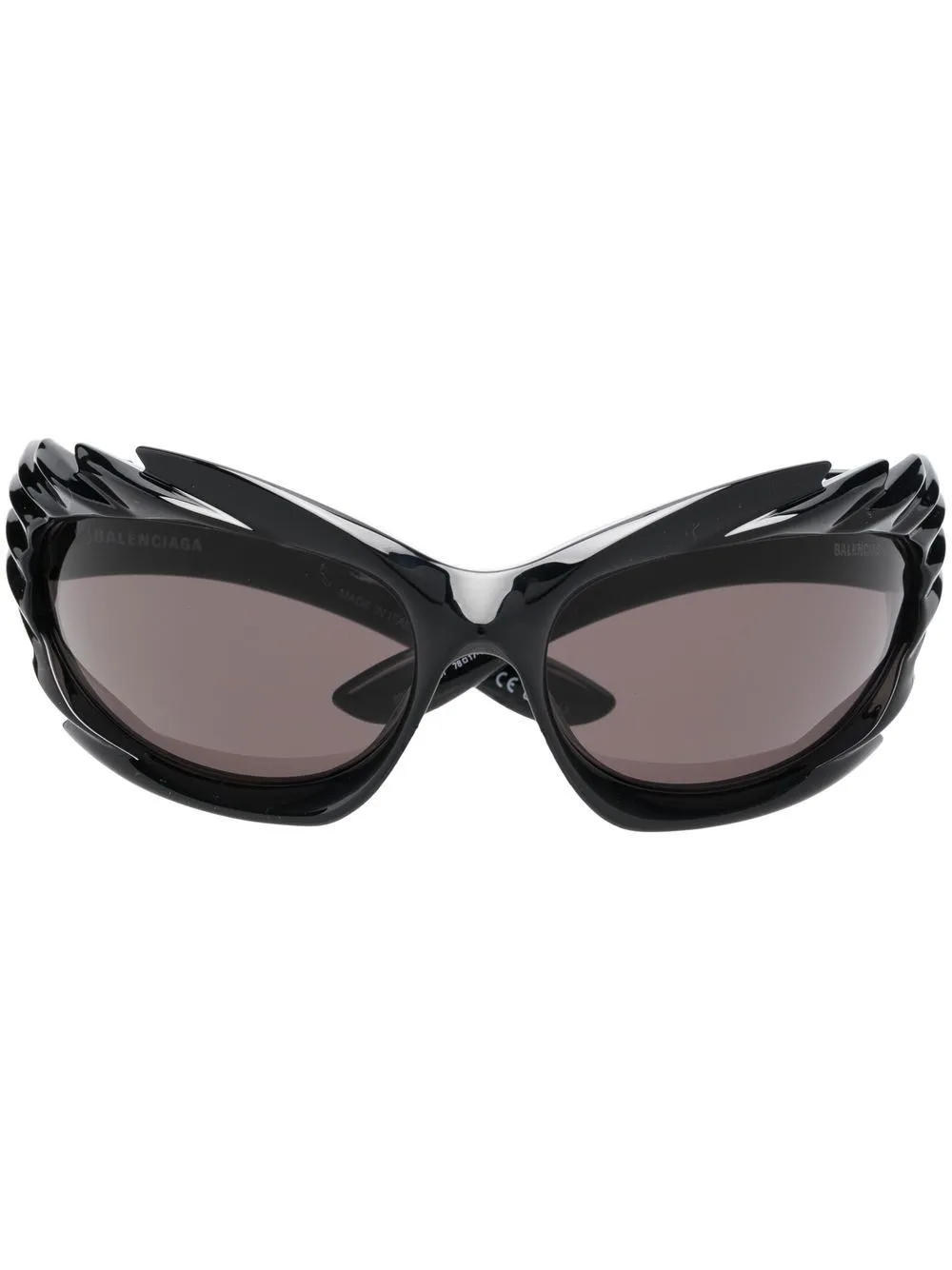 

Солнцезащитные очки Spike Balenciaga Eyewear, черный