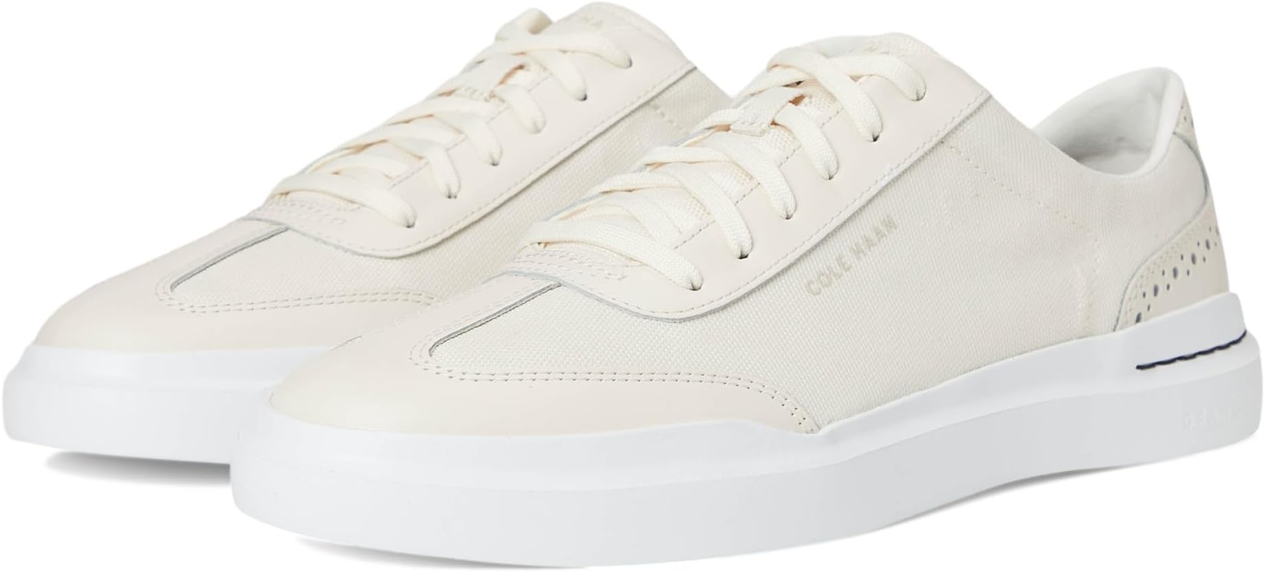 

Кроссовки Cole Haan Grandpro Rally Canvas T-Toe Sneaker, цвет Ivory/Ivory/Optic White