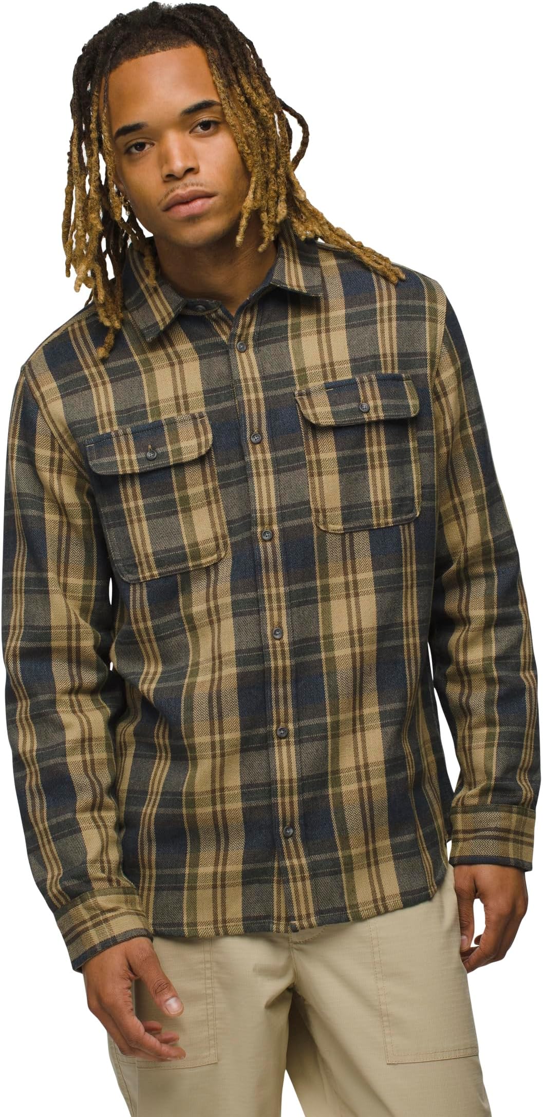 

Рубашка Prana Westbrook Flannel Shirt, цвет Nomad