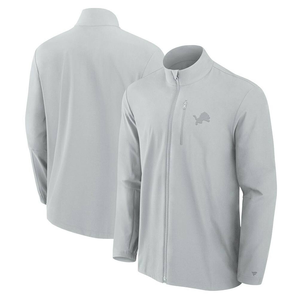 

Мужская тканая куртка с молнией во всю длину и фронтальной отделкой Fanatics Signature Grey Detroit Lions, цвет Lns Grey, Серый, Мужская тканая куртка с молнией во всю длину и фронтальной отделкой Fanatics Signature Grey Detroit Lions, цвет Lns Grey