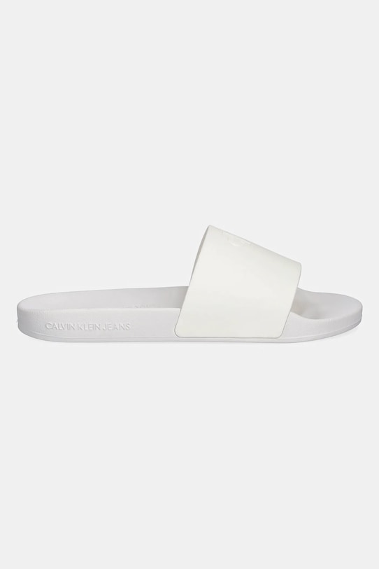 Шлепанцы SLIDE MONOGRAM TPU Calvin Klein Jeans, белый — фото 2