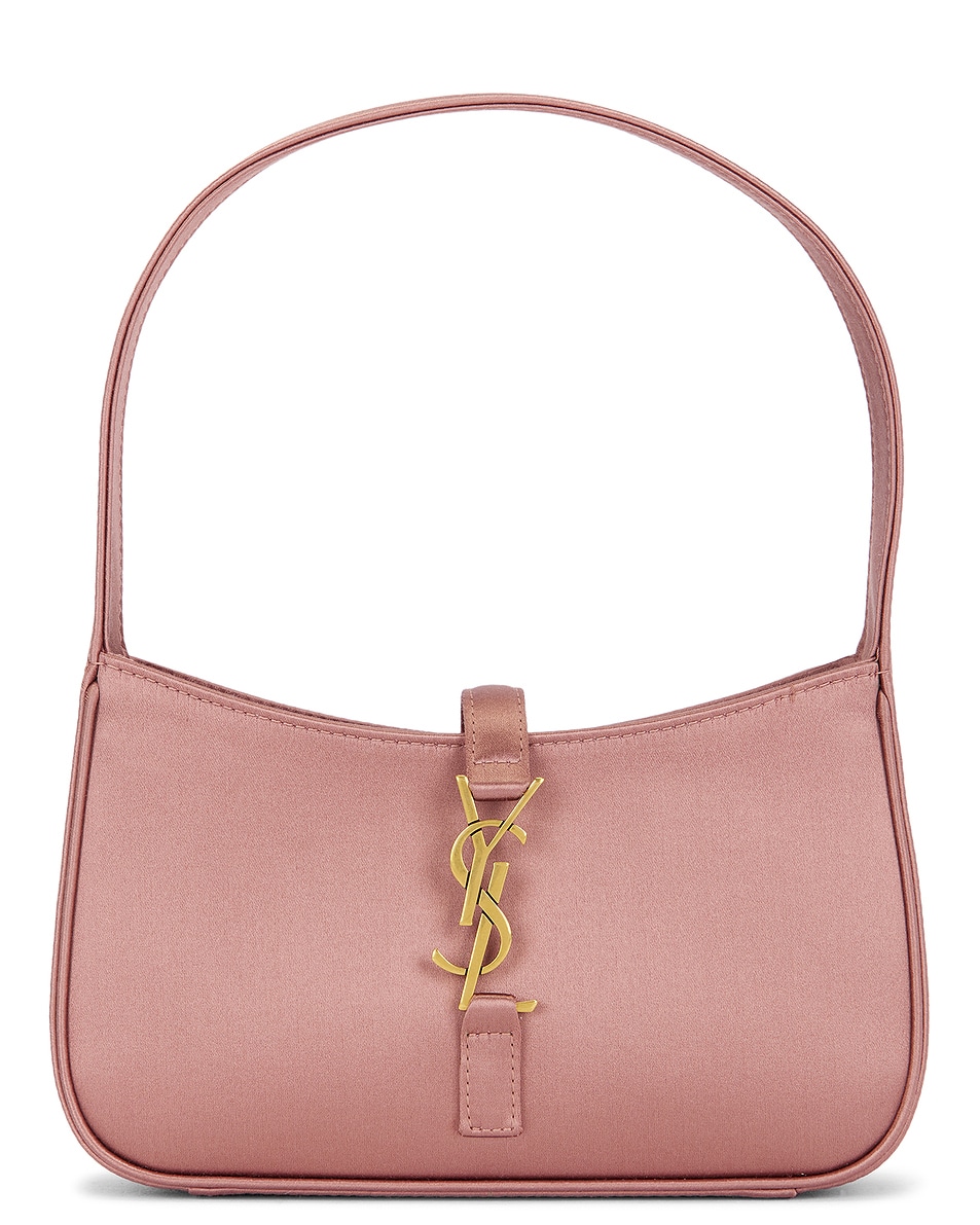 

Сумка-хобо Mini Le 5 A 7 Saint Laurent, цвет Dragee