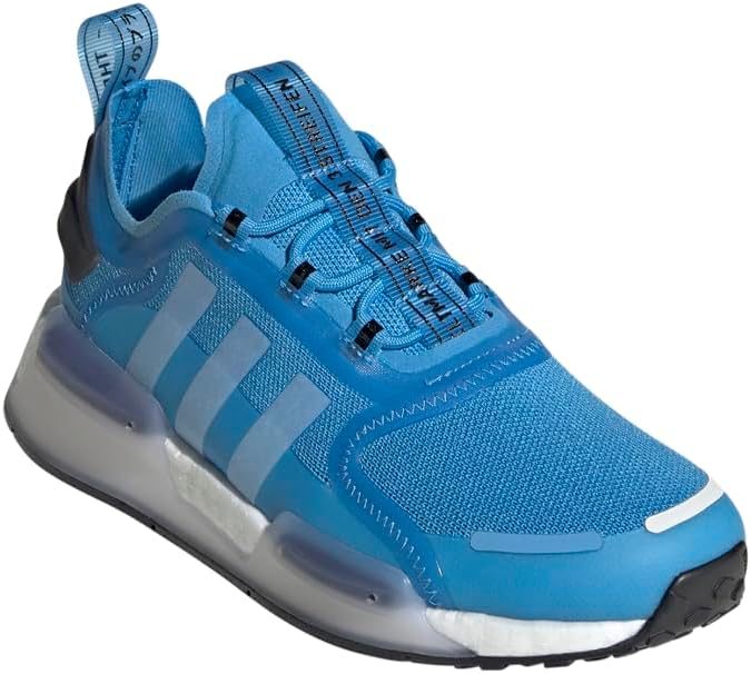 Детские кроссовки для бега adidas NMDV3, синий — фото 2