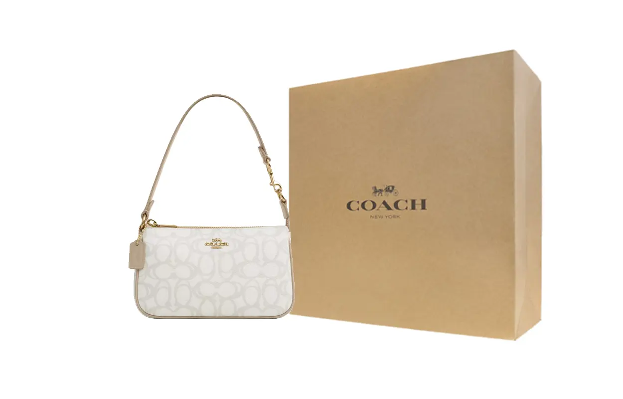 

COACH Сумка через плечо из кожи с покрытием