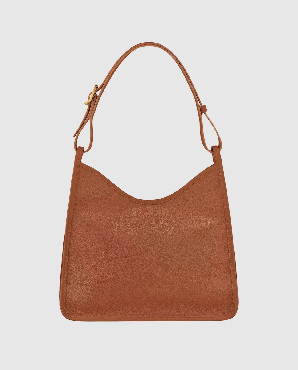 

Кожаная сумка через плечо Le Foulonné Longchamp, коричневый