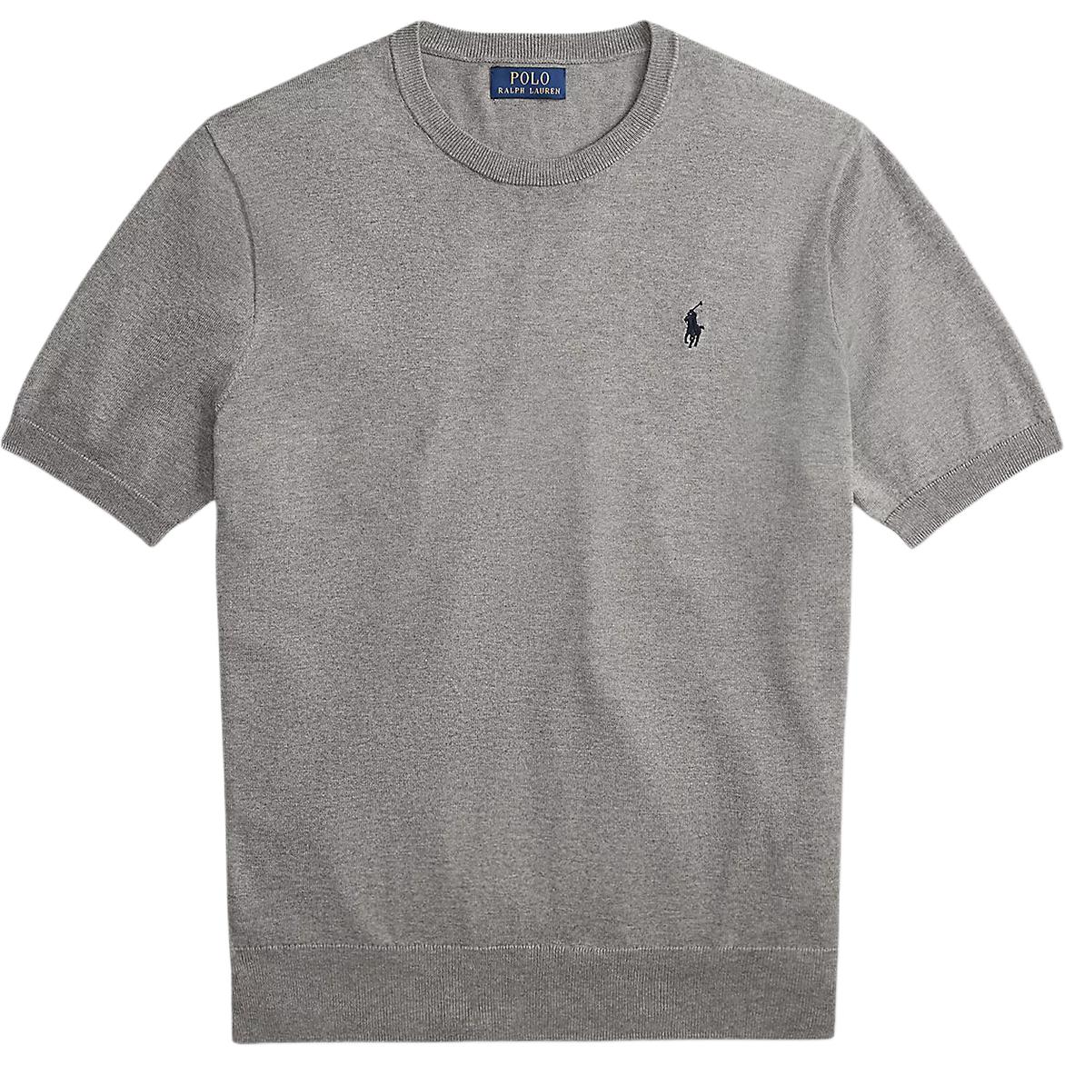 

Хлопковая футболка Polo Ralph Lauren, серый