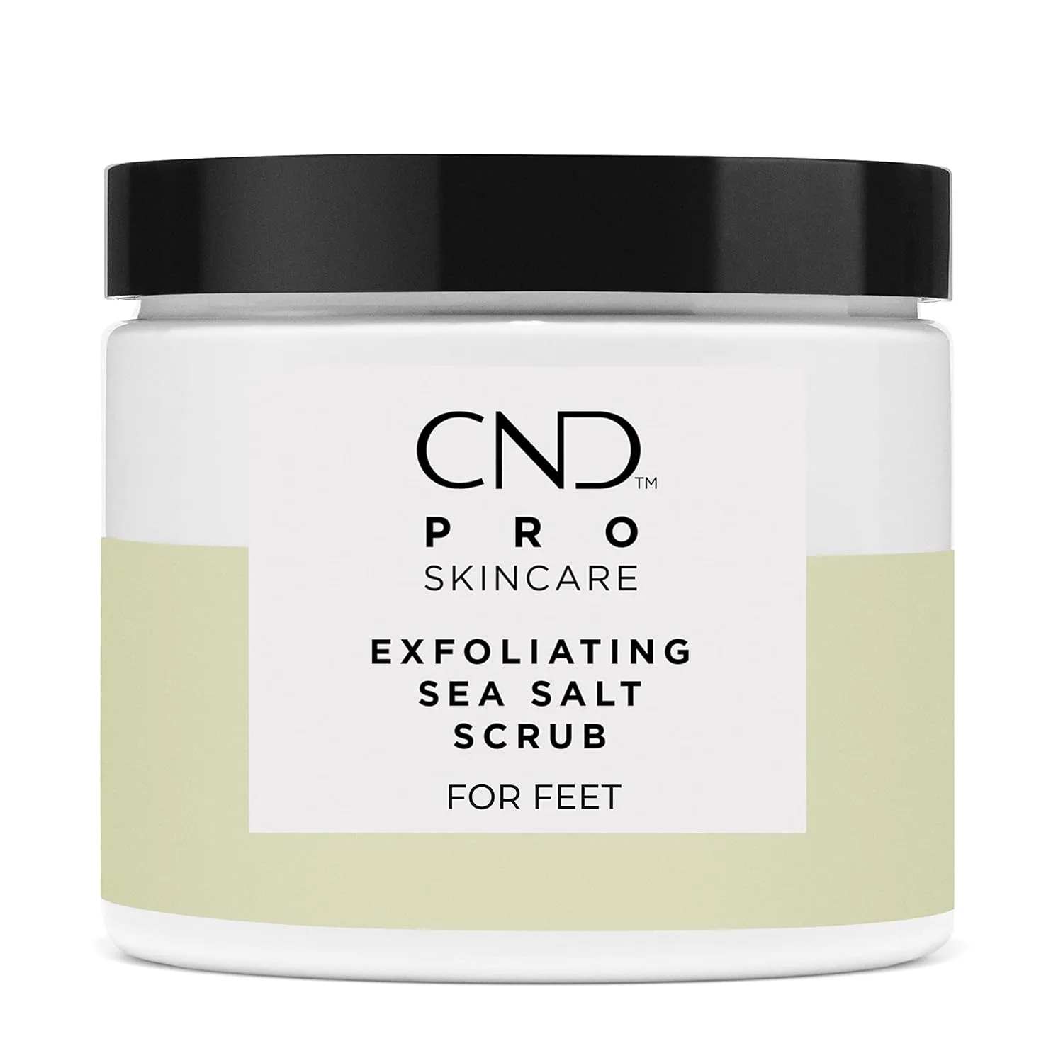 CND Pro Skincare для ног, минеральная ванна, скраб с морской солью, средство для удаления натоптышей и интенсивное увлажняющее средство 532 мл (1 шт.)