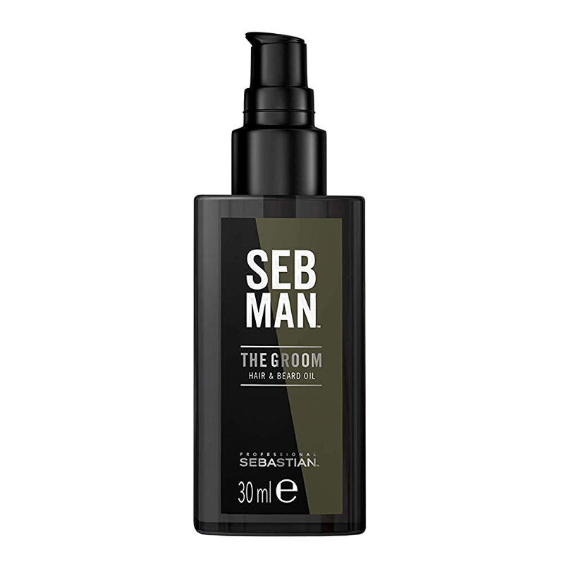 

Seb Man The Groom Разглаживающее масло для волос и бороды 30мл
