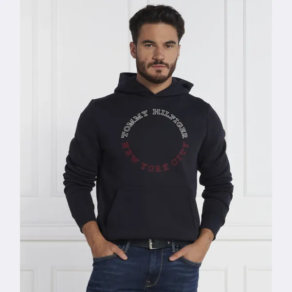 Толстовка стандартного кроя Monotype Roundall Tommy Hilfiger, синий — фото 2