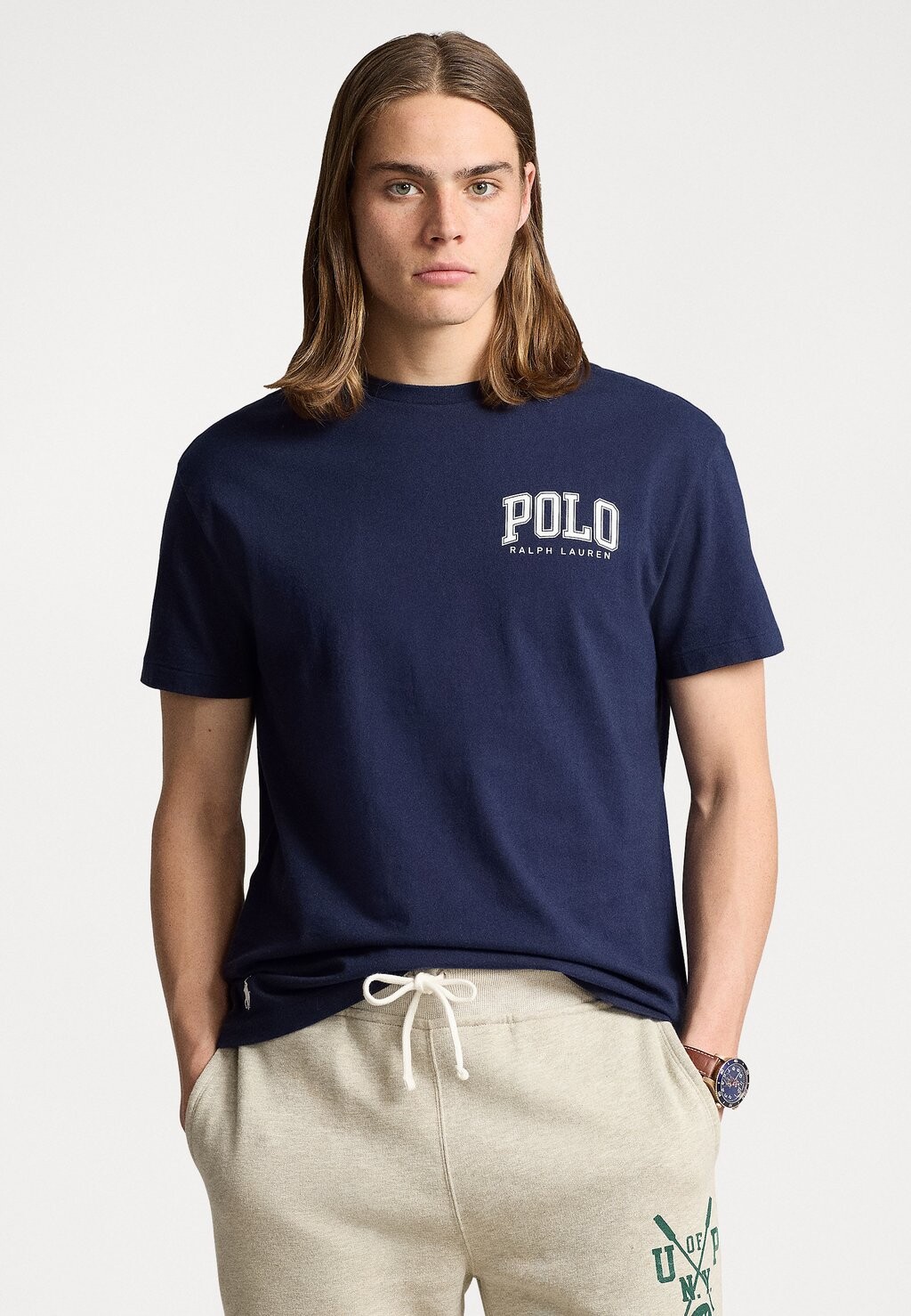 Принт на футболке SHORT SLEEVED Ralph Lauren, темно-синий — фото 2
