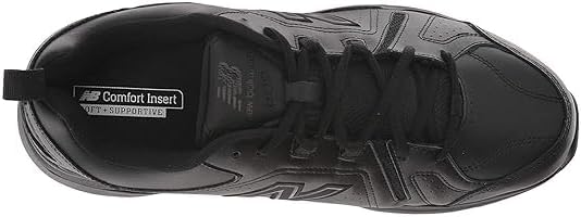 Мужские кроссовки New Balance 608 V5 для повседневной носки и тренировок, черный — фото 4