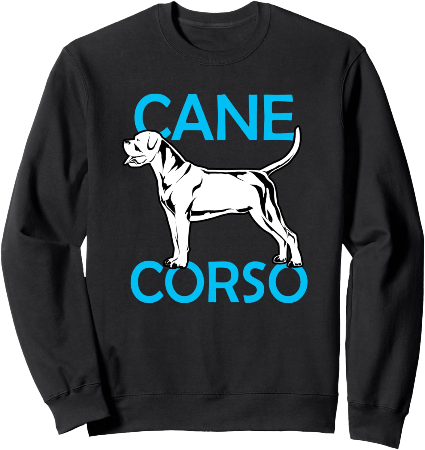 

Толстовка с надписью «Кан Корсо, итальянский мастиф» для мамы и папы Cane Corso Mastiff Gifts, черный