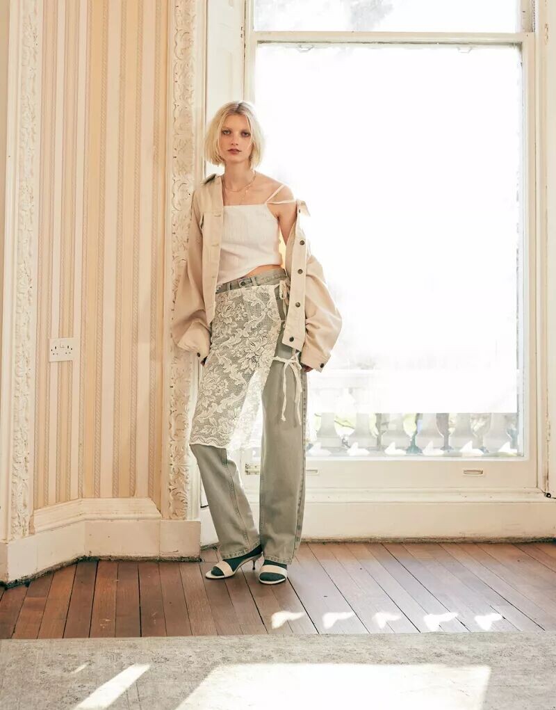 

Выцветшие джинсы Topshop Kort