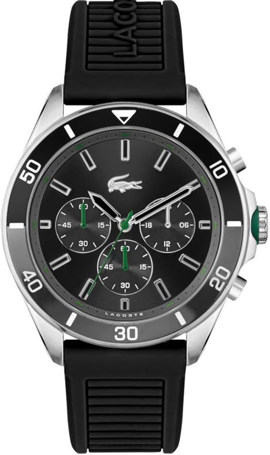 

Lacoste Tiebreaker мужские часы-хронограф - стильный аксессуар, Black