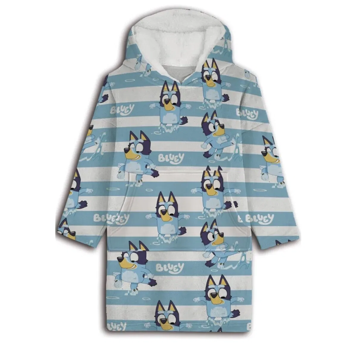 Пончо из футера Bluey, синий, COFI 1453, синий