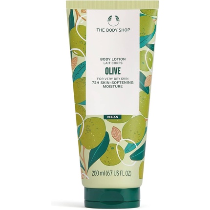 

Питательный лосьон для тела Olive Nourishing Body Lotion 200 мл - для сухой и очень сухой кожи, 72 часа интенсивного увлажнения The Body Shop