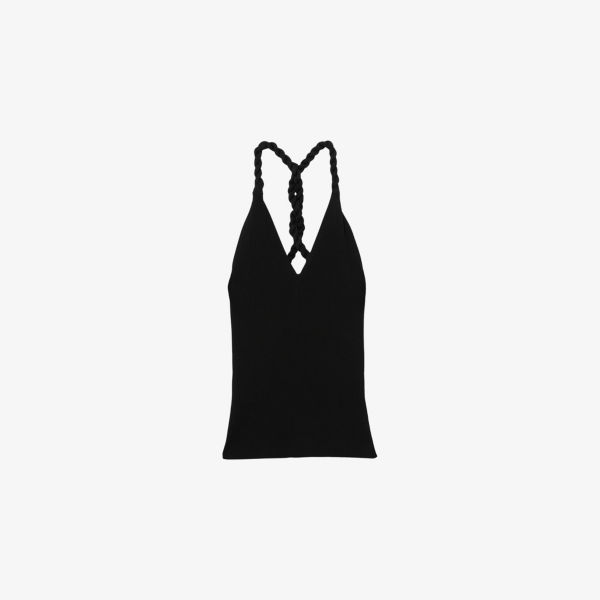 

Жилет Reiss Lauren с перекрученными бретелями, черный