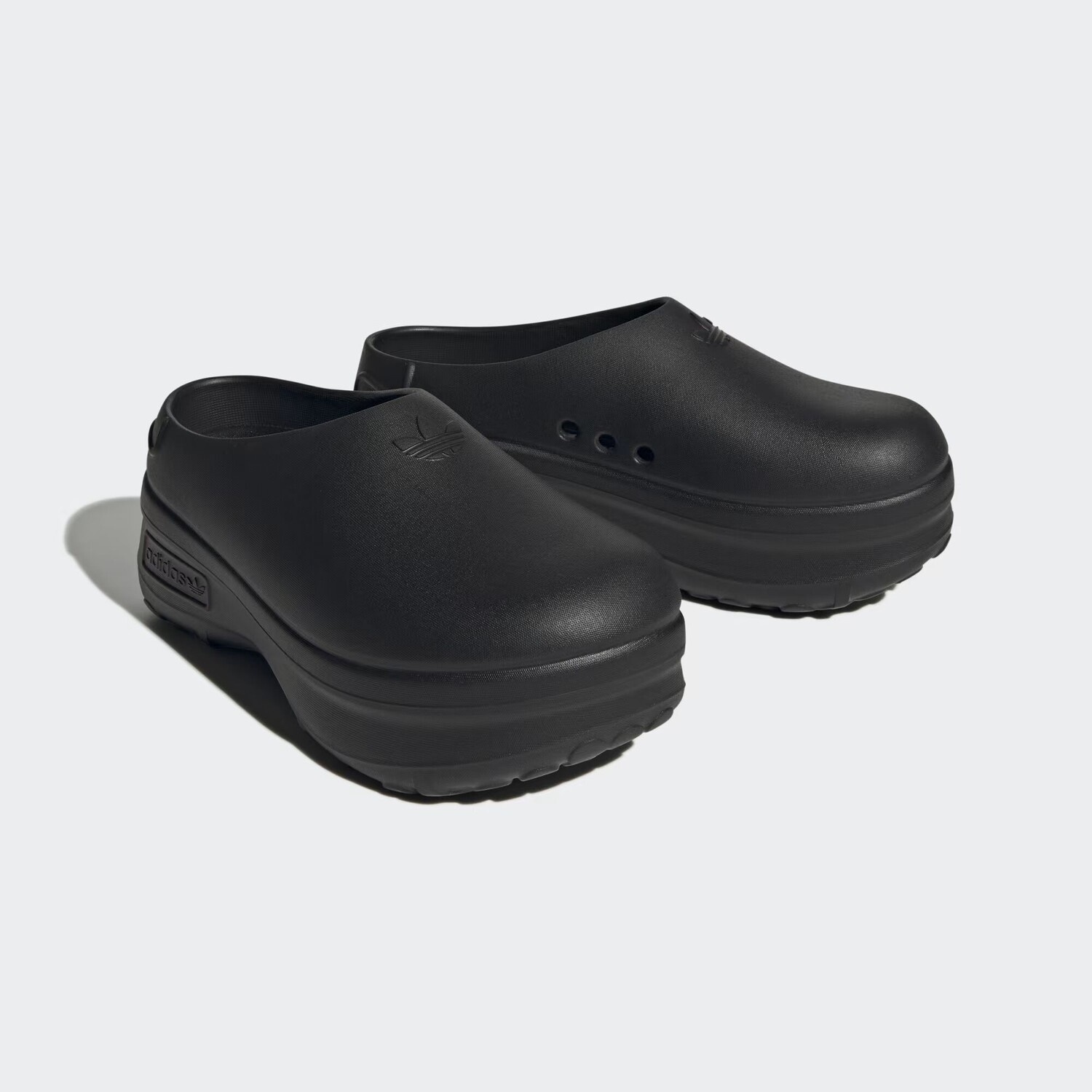 Кроссовки-мулы Adifom Stan Smith Adidas, цвет Core Black/Core Black/Core Black — фото 4