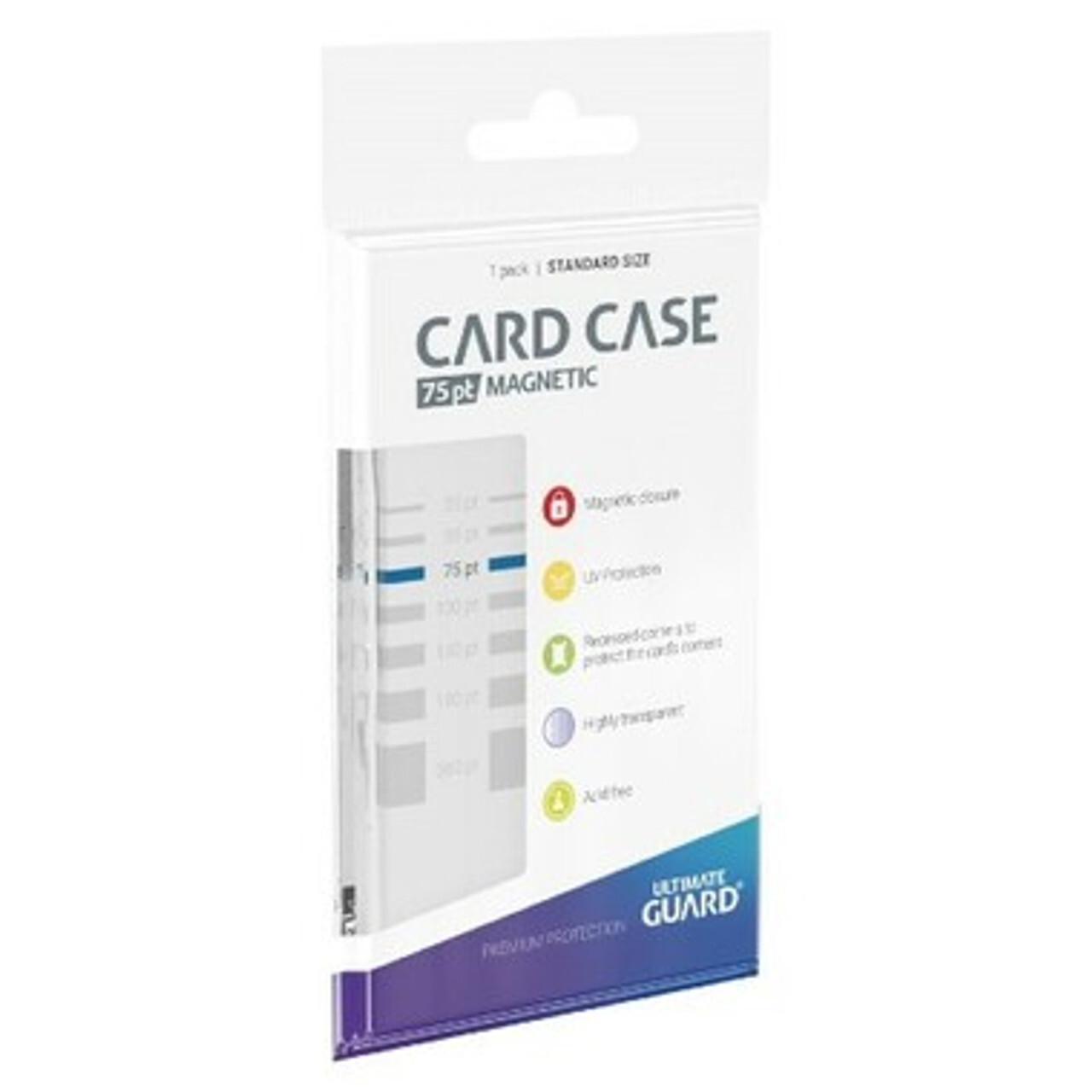 

Аксессуары Ultimate Guard: Magnetic Card Case - Standard Size (75PT)