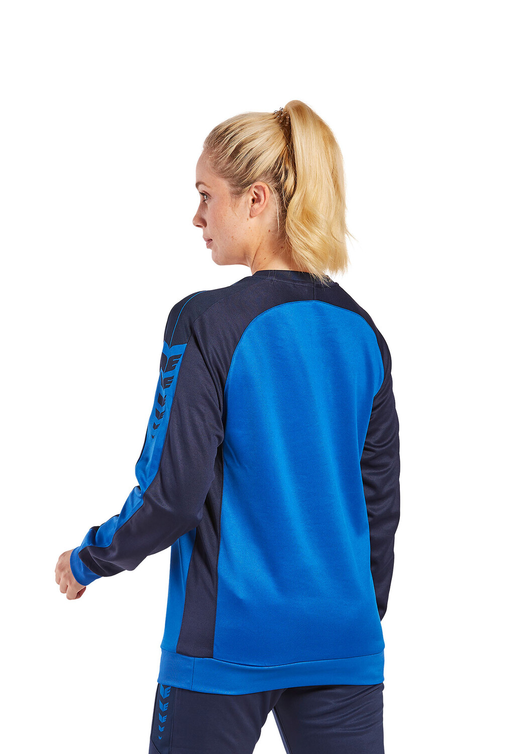 Спортивная футболка erima Six Wings Sweatshirt, цвет new royal/new navy — фото 2