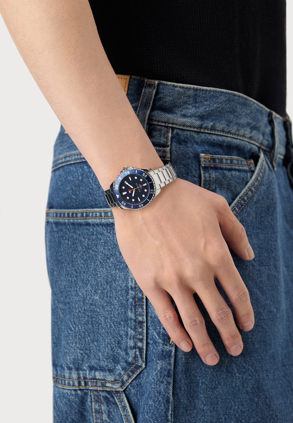 

Часы OCEANIC Tommy Hilfiger, серебряный